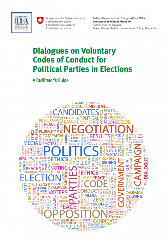 Dialogues on Voluntary Codes of Conduct for Political Parties in Elections