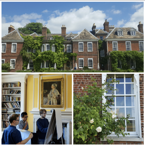 Working in Anstey Hall library