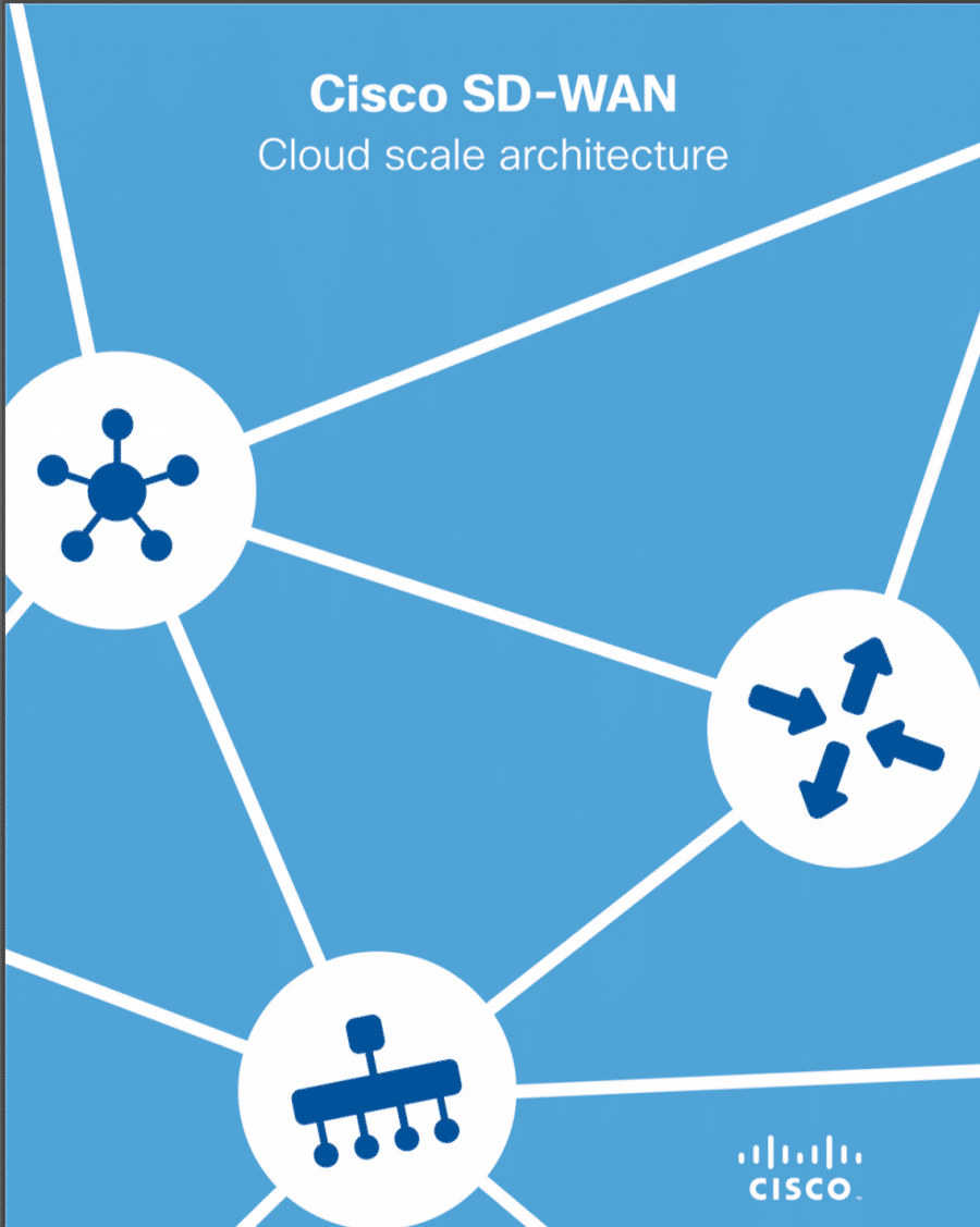 Cisco SD-WAN Cloud scale architecture