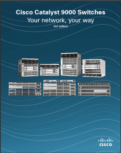 Cover of the Cisco Catalyst 900 Switches Book Sprint 