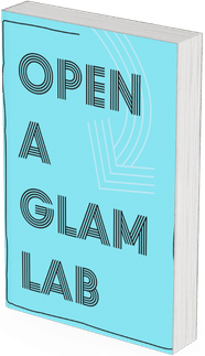 Open a GLAM Lab Book Cover