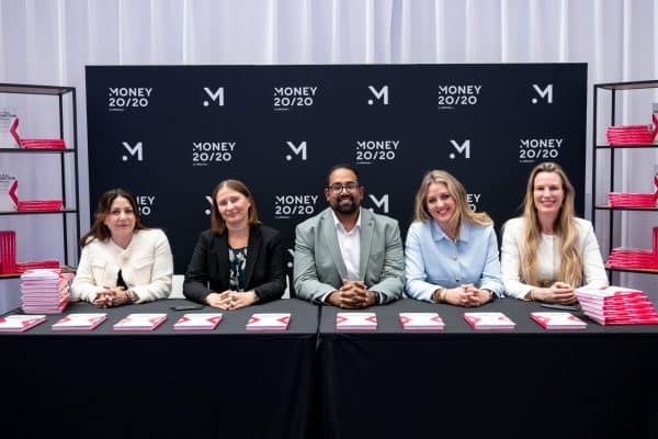 Book signing. Photo from Money 20/20
